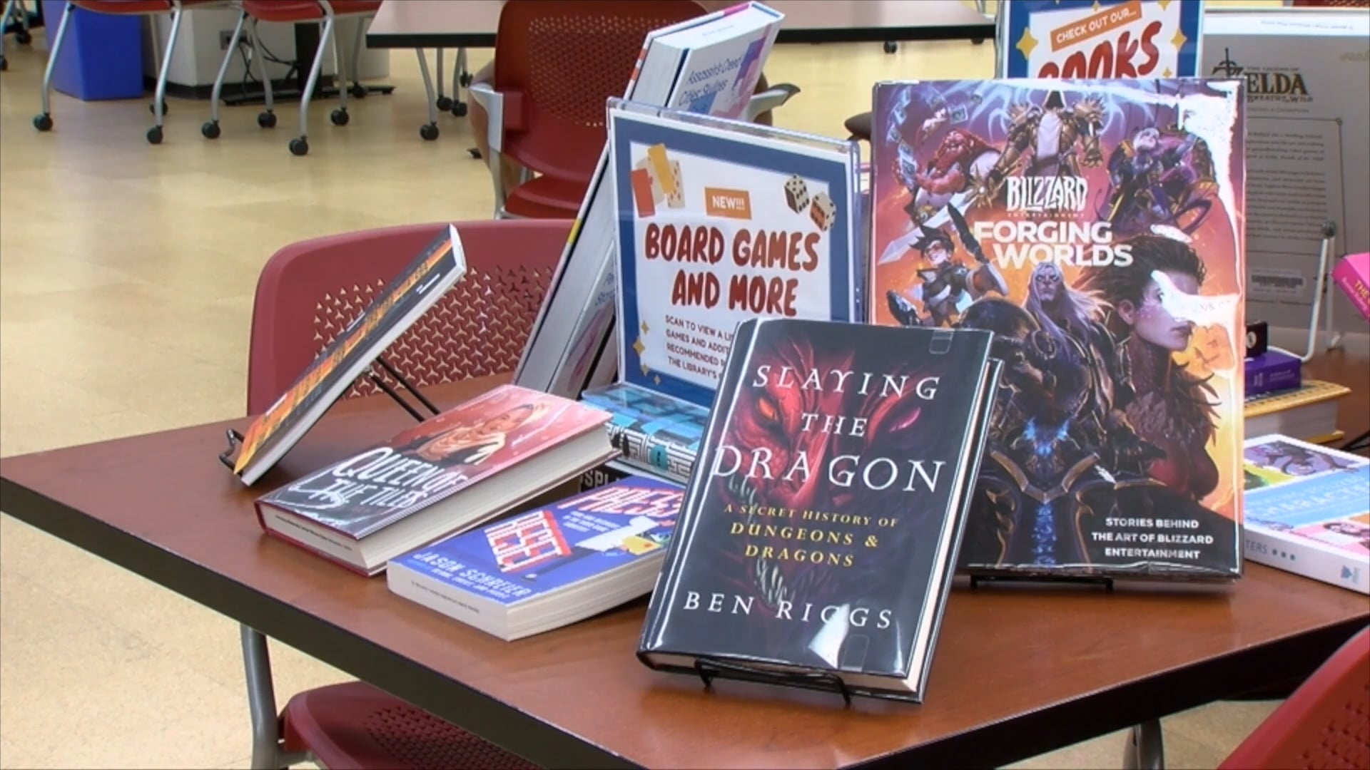 GAMES AT MILNER LIBRARY TV10 News